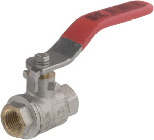 KOGELKRAAN BSP BI/BI 1/4" + RVS HANDGREE