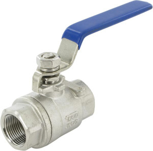 KOGELKRAAN RVS 2XBI 3/4''