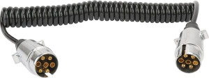 SPIRAALKAB. 12V/7POL. - 3,50M