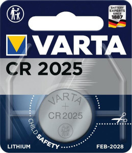 BATTERIJ CR 2025 VARTA