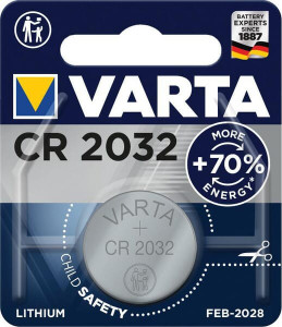 BATTERIJ CR 2032 VARTA
