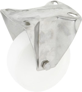 BOKWIEL POLYAMIDE: Ø100X35MM, FLENSPLAAT