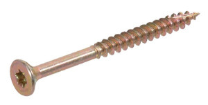 SPAANPL.SCHR. TX 4X45 GEEL VERZINKT