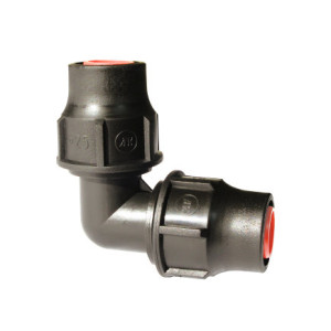 PALAPLAST KNIEKOPPELING, 2X KLEM, 16 X 1