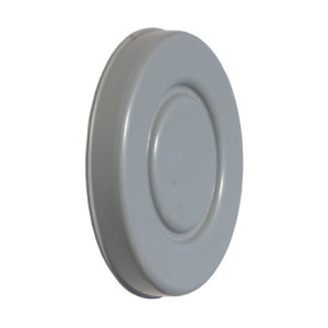 PVC AFSLUITKAP, 1X INWENDIG LIJM, 200 MM