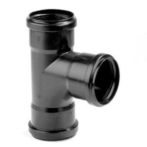 DYKA VERL STROOM T-STUK, 90°, 3X MANCHET