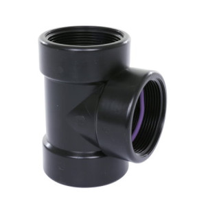 SELF-SEAL PP T-STUK 90°, 3X BI.DR., 6 BA