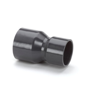 PVC VERLOOPMOF, 2X INWENDIG LIJM, 12,5 B