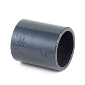 VDL PVC MOF, 2X INWENDIG LIJM, 16 BAR, 1