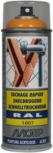 ACRYLSPRAY RAL 1007 CHROOMGEEL