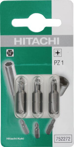 BITS 1/4" PZ 1-25MM (3X)
