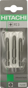 BITS 1/4" PZ 3-50MM (3X)