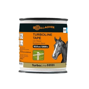 TurboLine lint 12,5mm wit 200m
