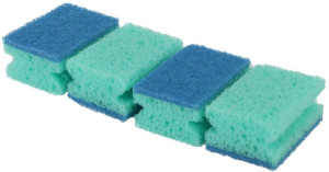 SCHUURSPONS KRASVRIJ 4 STUKS