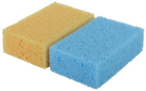 HUISHOUDSPONZEN 2 STUKS