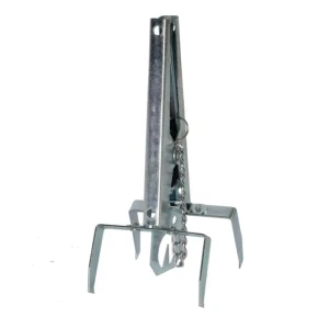 MOLLENKLEM MET PLAAT VERZINKT