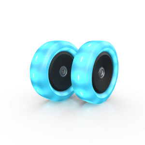 BERG NEXO WHEELS 120X40MM LIGHTS BLUE