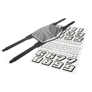 BERG BIKY NUMBER PLATE