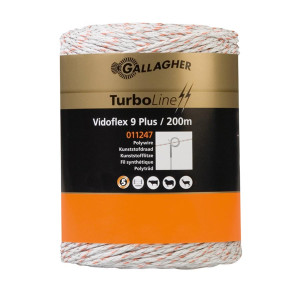 VIDOFLEX 9 TURBOLINE PLUS 200M WIT