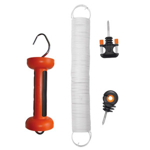 WITTE VERENDE HEKAFSLUITER