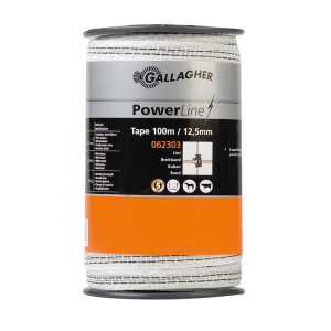SCHRIKLINT POWERLINE 12,5MM 100M WIT