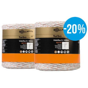 VIDOFLEX 9 TURBOLINE PLUS DUO PAK (2X400