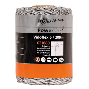 VIDOFLEX 6 WIT 200M