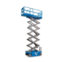 Schaarhoogwerkers elektrisch 14 meter