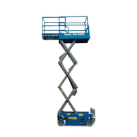 Schaarhoogwerkers elektrisch 6.4 meter