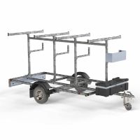 Steiger aanhangers enkelas