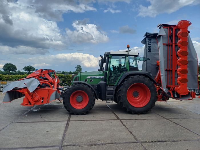 Nieuwe Kuhn maaiset afgeleverd!
