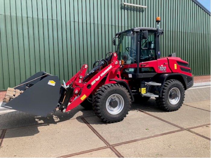 Twee Yanmar V100 shovels afgeleverd