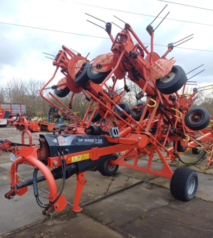 Kuhn GF 10802 G2 schudder