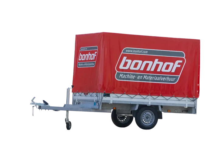 Huif aanhangers enkelasser