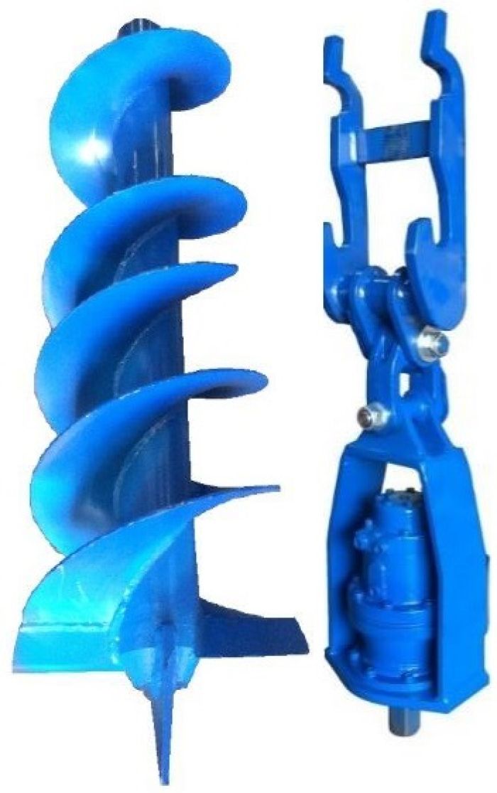 Grondboor minigraver