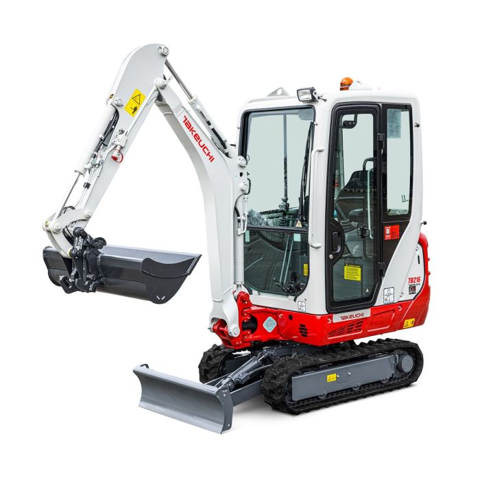 Minigraafmachines 1820 kg