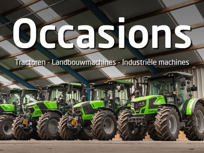 Gebruikte landbouwmachines, industriële machines en tractoren