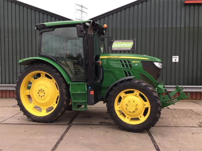 John Deere 6105 R tractor verkocht!