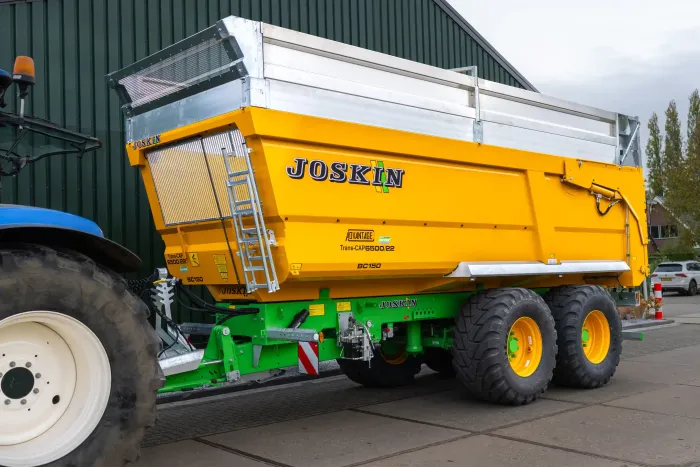 Joskin Transcab 6500/22 kieper met RVS-silageopbouw