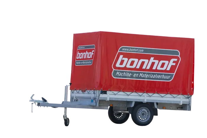 Huif aanhangers enkelasser