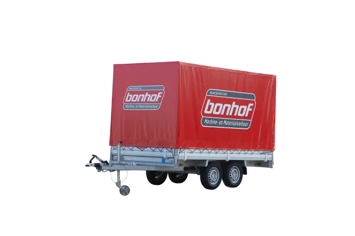Huif aanhangers tandemasser