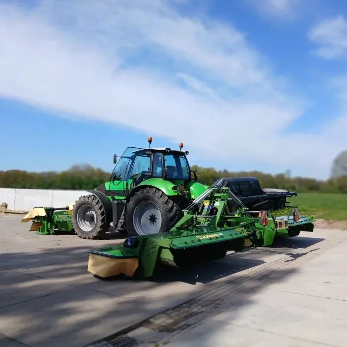 Krone vlindermaaicombinatie afgeleverd in Voorst