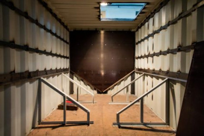 Mobiele biomassa-installatie