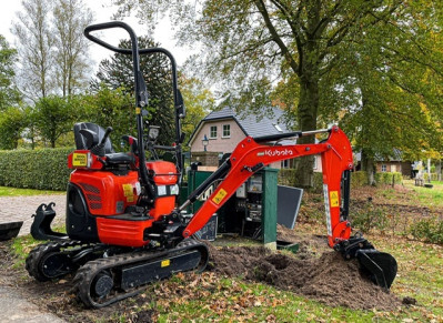 Deutz Fahr 6130 TTV en Kubota U 10 - 3