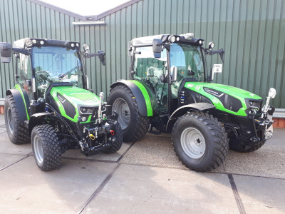 Onlangs verkocht en afgeleverd 2 nieuwe Deutz Fahr tractoren!