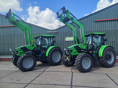 Twee nieuwe Deutz-Fahr tractoren uit de 6C-serie