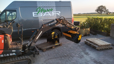 V-Move, Takeuchi , MB Crusher, heftruckkraanarm