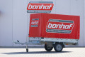 Huif aanhangers enkelasser