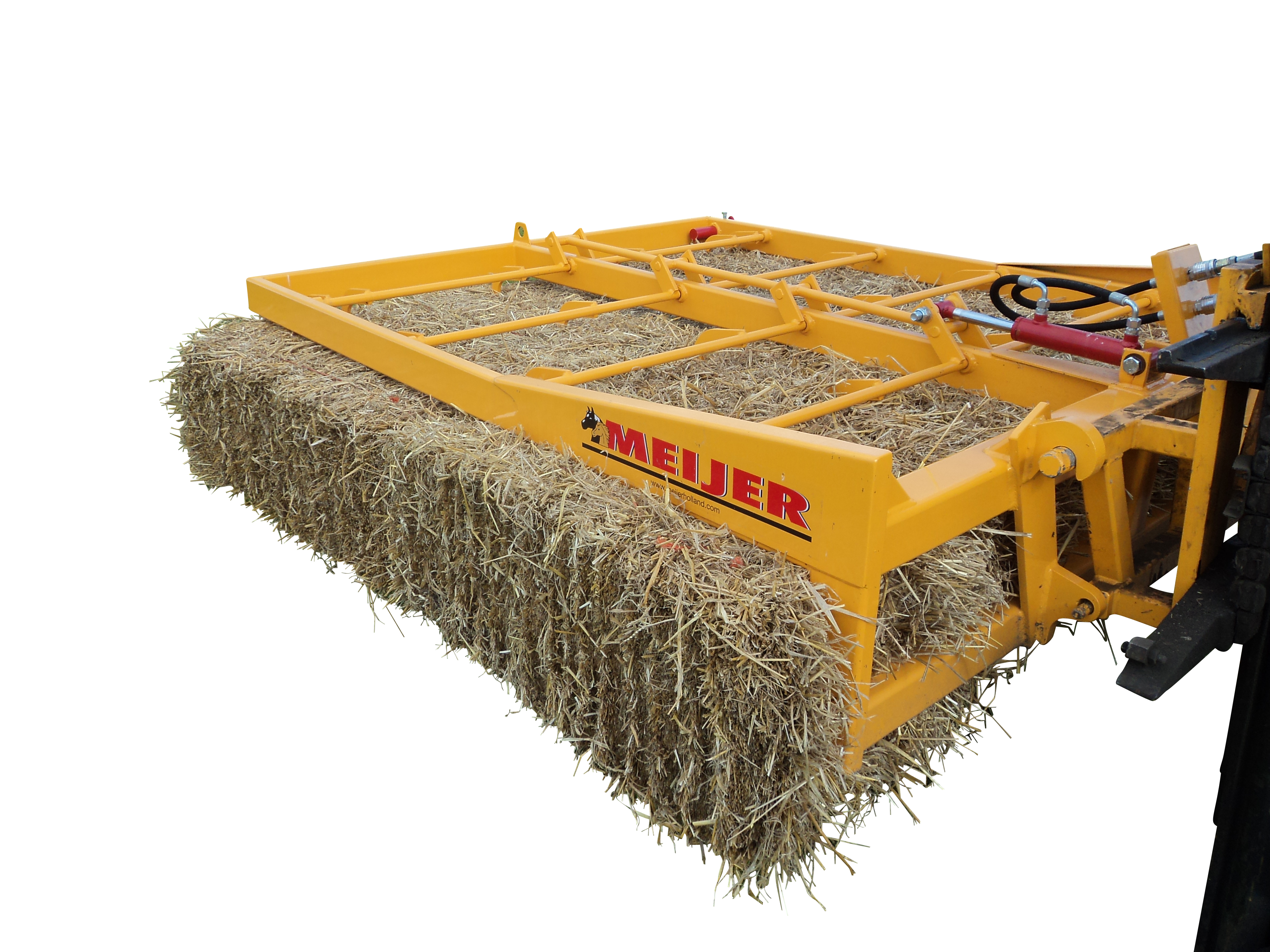 Balenverzamelwagen