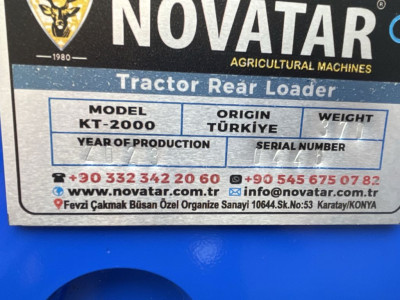 Kt SINGLE K2000 PLUS Achterlader